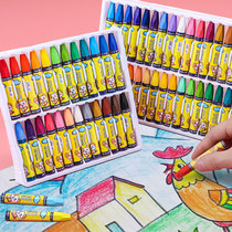 Oil painting stick 36 color set primary school students first grade painting professional grade 12 color colorful stick a box kindergarten childrens safety and environmental protection 24 color crayon box can be washed 18 color painting stick