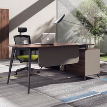 Bosdesk desk simple modern fashion manager table large class desk single computer table and chair combination