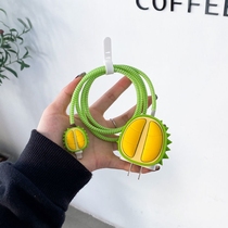Summer durian suitable for Apple 13 data line protective sleeves iPhone12 charger 11pro wound rope 20W
