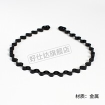 Mens long hair care artifact bangs transition period Hoop hoop invisible sports boys back head wash hair card