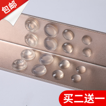 Anti-collision granules 3M Self-adhesive cupboard door Silicone Cushion Backgum Muted Furniture Silenced transparent anti-slip anti-crash adhesive gel grain