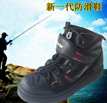 2018 New products fishing shoes felt bottom reef waterproof non-slip fishing shoes Luya sea fishing shoes men breathable steel spikes