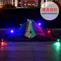 Aoyue Weifang luminous kite colorful luminous side light 20 heads 36 heads 48 heads LED lantern string light Marquee light
