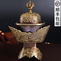 Manitoba tantric Nepal imports copper gilded gao jiao wan for Cup 14 5cm