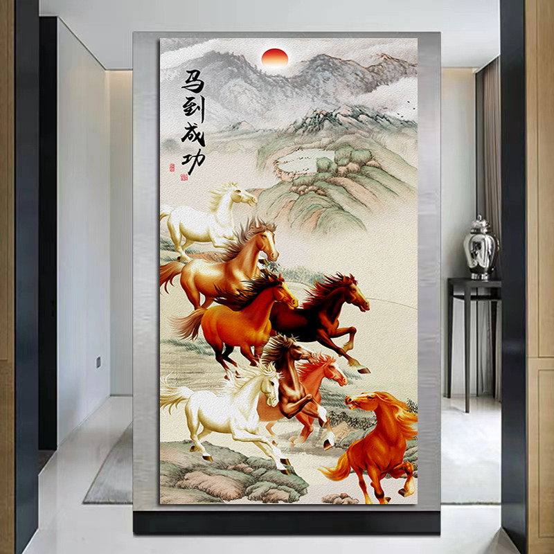 八骏马图挂画-八骏马图挂画促销价格、八骏马图挂画品牌- 淘宝
