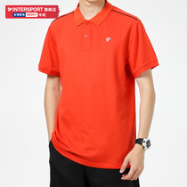 TourmarkPOLO Shirt Short Sleeve Mens Clothing 2022 Summer New Half Sleeve Running Training Sports T-shirt T21103