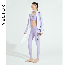 VECTOR new wetsuit woman long sleeve long pants sunscreen speed dry jellyfish snorkeling surf skinny swimsuit woman