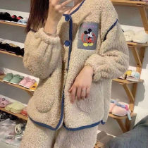 Little Red Book recommends VIRRI CIAGA cartoon coral velvet ladies pajamas thickened autumn and winter loose cute
