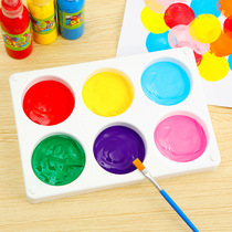 Super Large Palette Childrens Watercolor Pigment Fingerprinting Pallet Painting Doodle