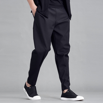 Autumn and winter loose Harlem pants mens casual pants mens small feet trousers plus fat plus size trousers big crotch pants tide versatile