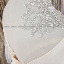 Wedding dress head jewelry decoration glass hand-stitched Diamond handmade diy material clothing accessories accessories
