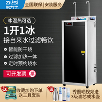 Water purifier commercial filtration and heating integrated water boiler factory workshop gym large capacity direct water dispenser ice heat