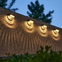 Solar Light Shadow Wall Lamp Outdoor Anti-Washable Wall Lamp Courtyard Garden Arrangement Balcony Decorated Wall Lamp Small Night Light