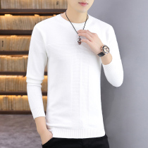 Mens sweater autumn round neck autumn winter sweater autumn coat top with base shirt 2021 New Tide thin model