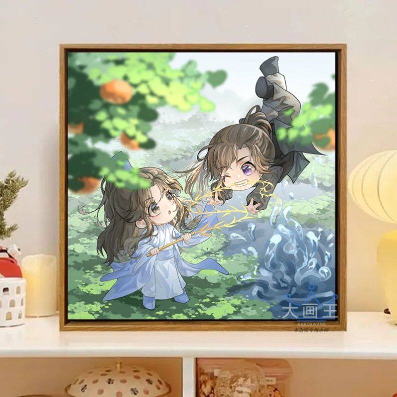 钻石画二哈和他的白猫师尊-钻石画二哈和他的白猫师尊促销价格、钻石画