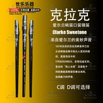 Spot discount Clarke Clark Sweetone D C tune tin flute whistle UK boutique real shot