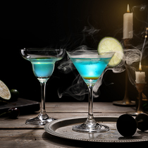 High foot creative cocktail cup combination set High face value net red bar Crystal whisky glass ins wind
