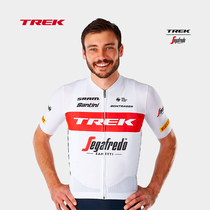 TREK Trick Santini Trek-Segafredo Men's Breathable Fashion Pneumatic Team Riding Suit