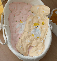 South Korea ins baby carriage mat cartoon cart ice bead ice mat summer Baby Safety Seat car mat Universal