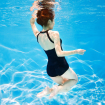 Swimwear womens summer one-piece sexy small chest cover belly thin conservative Korea ins hot spring 2021 new swimsuit