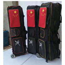  Fencing bag national fencing large bag Rectangular fencing sword bag put two sets of equipment fencing sword bag