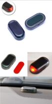 Car general anti-theft device solar warning light simulation warning light anti-theft LED alarm light simulation flashing light