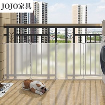 Dog baffle Indoor cat fence Balcony punch-free fence Teddy isolation door fence Simple plastic pet fence