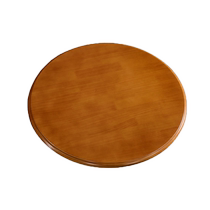 Turntable Solid Wood Round Table Turntable Retractable Table Turntable Round Table Rubber Wood Jumping Table Turntable