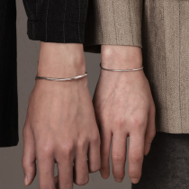 Couple Bracelet Woman Couple Settings Customized Ingraved Snake Bone Silver Link Valentines Day Gift to Boyfriend