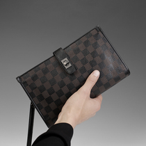 Mens handbag genuine leather 2021 new business hand holding bag Mens large capacity Head layer Bull Leather single shoulder bag Male Inclined Satchel