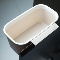 Dormitory Hanging bedside bedside basket Hanging Basket Dorm Room Bed Plastic Containing Box Shelve Cupboard Door Trash Can