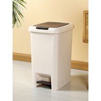 Trash can home toilet toilet living room with lid kitchen large number of covered feet trampled bin