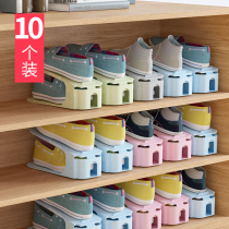 Shoe rack storage Divine Instrumental One-piece Home Province Space Adjustable Shelve Bilayer Shoes-to-Dormitory Shoes shoe cabinet