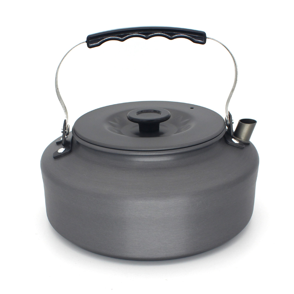 MUXINCAMP outdoor kettle cover boiler stove, teapot, coffee pot, portable kettle, 1.5 liter C203