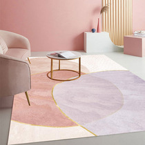 Living room Carpet bedroom teenage girl ins wind bed edge net red large area full bunk room Nordic light and luxurious tea table mat