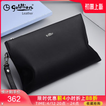Kinley to mens bag big capacity mens envelopes bungalow leather handbag genuine leather luxury brands 2022 new handbags