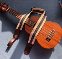 Original Elegant Peacock feather ukulele strap ukulele strap small guitar strap