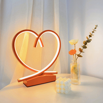 Light Pines wedding desk lamp wedding room bedside lamp bedroom Net red romantic gift dowry long light Christmas