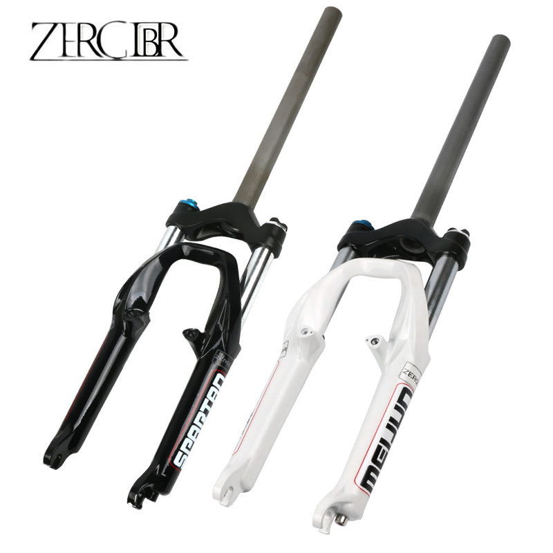 ZERGLBR Lengthened Head 20-inch Mountain Small Wheel Bicycle Shock Lock Front Fork Shock Folding Modification