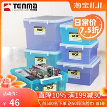 Tianma Co. Ltd. card storage box plastic transparent finishing box car trunk debris moving storage box