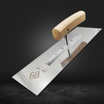 Nori pure stainless steel bent trowel Mason with trowel batch Wall Wall Wall bricklayer stainless steel trowel tile tile