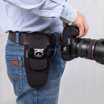 Single counter camera Fast hanging buckle Quick Regent Micro Single Waist Hanging Leather Belt Buckle Mountaineering Photo Belt Buckle Hanging Backpack Shoulder Strap