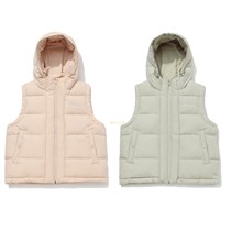 Li Ning womens winter New loose windproof white duck down vest wear sportswear AMRQ008