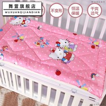 Customized kindergarten cushion baby mattress cotton mattress baby baby cartoon winter and summer nap