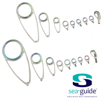 DIY road Apole with Xingtai straight handle rod titanium alloy frame light TZ lead ring Five color thin magnetic ring guide eye accessories