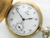 Swiss original flip antique pocket watch hunting watch 6498 movement