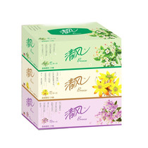 Qingfeng B333B flower language ventricular 130 draw 2 layers boxed facial tissue paper napkins whole Box 16 carry 48 boxes