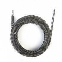 Electric dredge spring 5 meters tip hose cornering spring 16mm drill dredge sewer blockages dredge