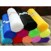 Medium thick opaque candy color no luminous woven folding lucky star Tube star Tube star paper plastic straw tube