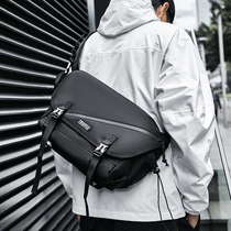 Hong Kong I Tgreg Overalls Shoulder Bag Large Capacity Function Wind Single Shoulder Postman Mailbag Computer Bag Men Bag